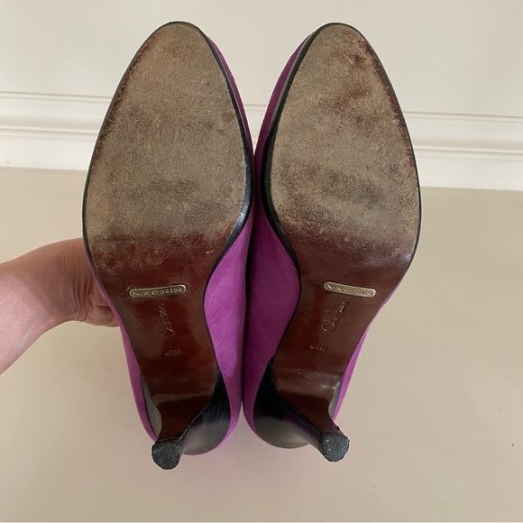 Cole Haan | Purple Suede Pumps - women’s 6.5 - Picture 7 of 9